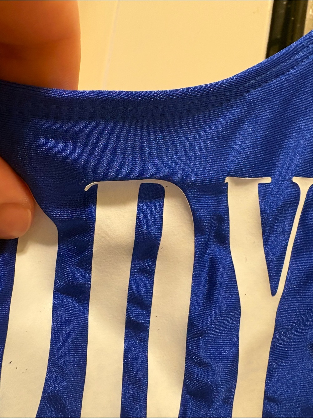 Daddy’s Girl Blue One-Piece Swimsuit - Picture 5 of 5